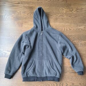 I5 Apparel boys sherpa lined black/gray Hooded size.L(16-18)